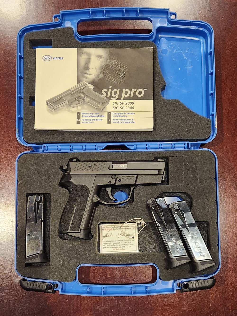 Sig Sauer SP2340, Burbank, No Shipping - Calguns.net